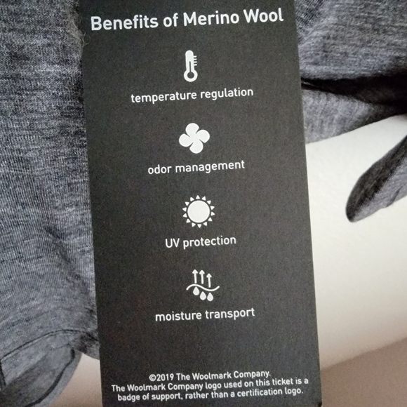 LululemonLab Vindur Dress Wool in Heathered Black size XL NWT - Picture 7 of 9